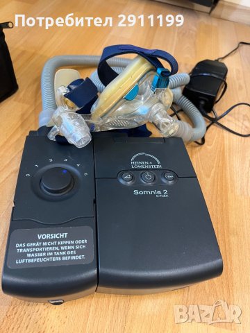 ЦПАП апарат за терапия на сънна апнея, снимка 9 - Медицинска апаратура - 41379191