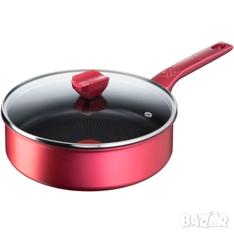 Тиган с капак Tefal Chef's Delight, снимка 2 - Съдове за готвене - 21225553