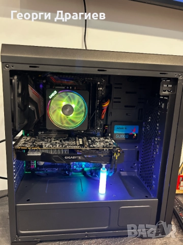 Геймърски компютър (RGB) - Ryzen 7 2700X + GTX 1070, снимка 3 - Геймърски - 52794692