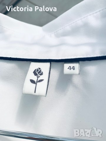 Елегантна дамска риза SEIDENSTICKER серия черна роза, снимка 3 - Ризи - 41099973