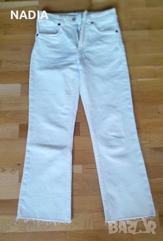Zara бели дънки, снимка 1 - Дънки - 38688870