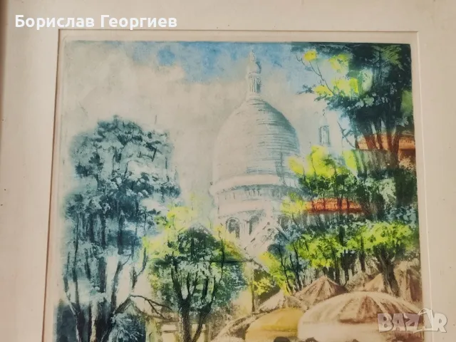 Стара литография , снимка 5 - Картини - 47276879