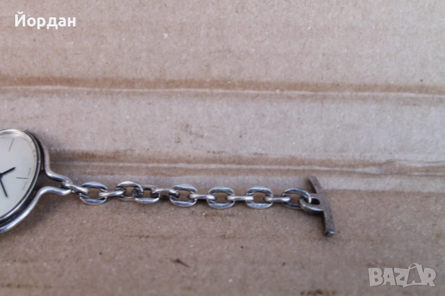 Швейцарски дамски сребърен часовник ''Lanco'' , снимка 4 - Дамски - 52308459