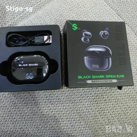 Гейминг Слушалки Black Shark T19 Open Ear (BS-T19) – 50ч. Батерия & LED Дисплей