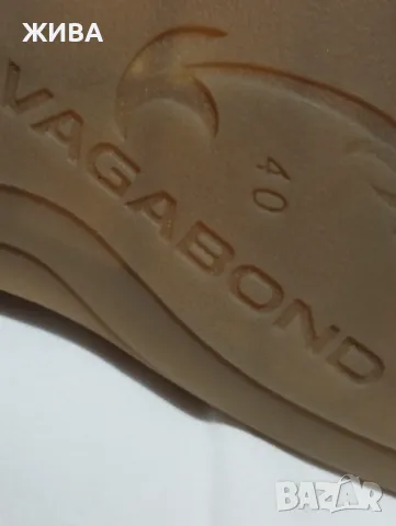 VAGABOND ЕСТЕСТВЕНА КОЖА дамски кларкове, цвят капучино, снимка 6 - Дамски елегантни обувки - 40444362