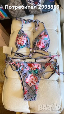 Бански бикини Гучи*Gucci technical swim, снимка 3 - Бански костюми - 51219344
