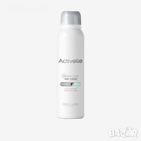 Спрей дезодорант против изпотяване Activelle Invisible Fresh, снимка 1 - Дезодоранти - 42448737