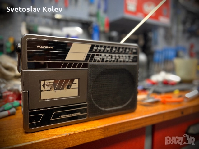 Vintage радиокасетофон Palladium RR112, снимка 6 - Радиокасетофони, транзистори - 52307525