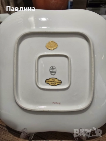 Порцеланово немско плато, снимка 4 - Аксесоари за кухня - 53865439