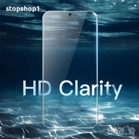 JETech Протектор за екран за Samsung Galaxy S24+ / S24 Plus 5G 6.7-инчов, закалено стъклено фолио, с, снимка 3 - Фолия, протектори - 53827255