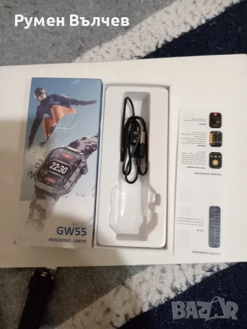 смарт часовник GW 55, снимка 5 - Смарт гривни - 52469761