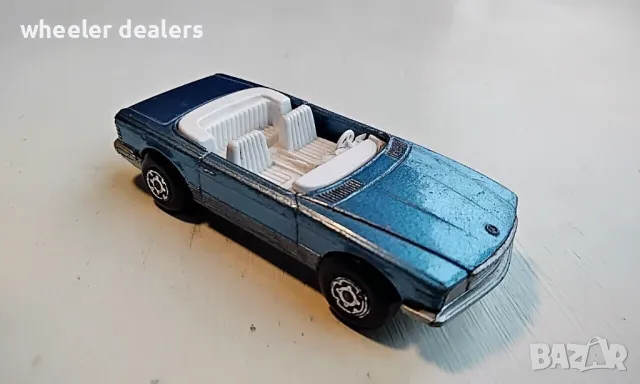 Метална количка Matchbox Mercedes 350 SL, снимка 3 - Колекции - 50430012