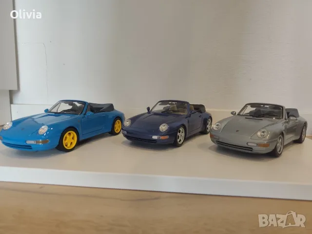 Porsche Carrera 1:18 Mercedes DTM , Ferrari Testarossa Mira, Maisto 