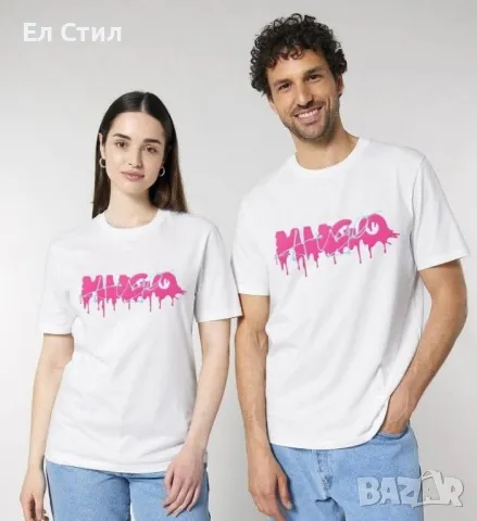 ⭐️Дамски и мъжки тениски.
Цена за брой 27.00лв
.Размери XS S M L XL XXL XXXL XXXXL, снимка 5 - Тениски - 48670978