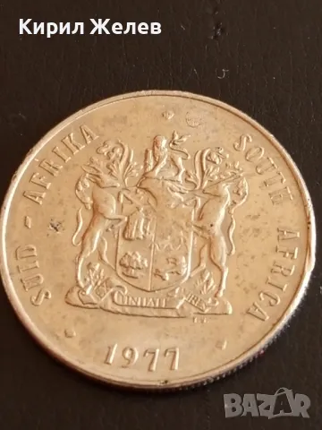 Монета 1 ранд 1977г. Южна Африка рядка за КОЛЕКЦИЯ ДЕКОРАЦИЯ 47020
