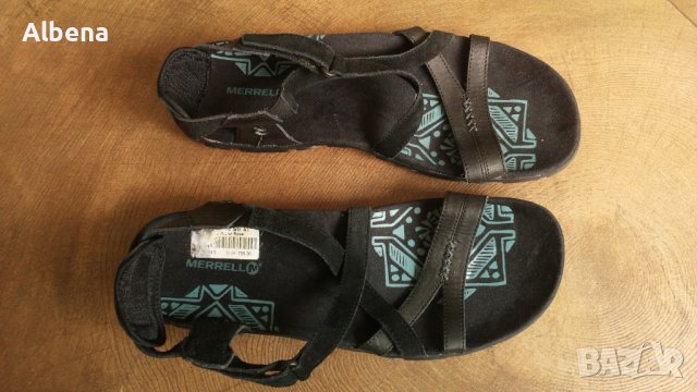 MERRELL Real Leather Размер EUR 41 / UK 8 сандали естествена кожа 94-13-S, снимка 2 - Мъжки сандали - 40722906