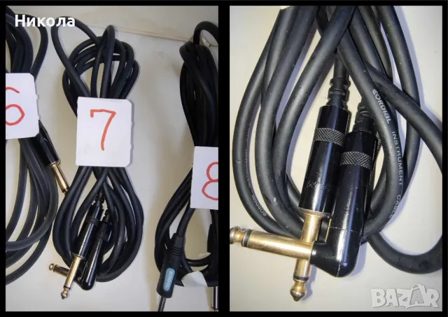Лот китарни кабели(ново зареждане), снимка 7 - Китари - 32609790
