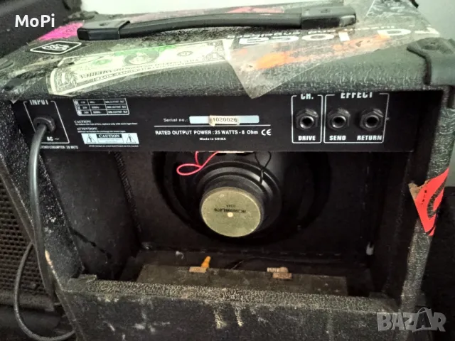 Китарен усилвател (кубе), снимка 3 - Китари - 48638424