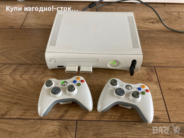Хакнат Xbox 360 с два джойсткика и 500 игри , снимка 7 - Xbox конзоли - 44650691