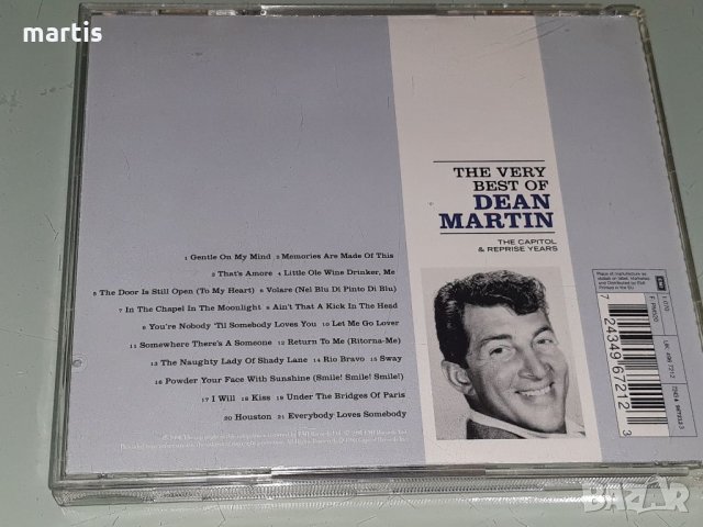 Колекция оригинални сд музика Dean Martin , снимка 3 - CD дискове - 34615650