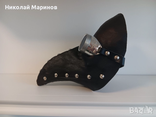 Автентична кожена венецианска маска – ръчна изработка, снимка 2 - Други ценни предмети - 52450353