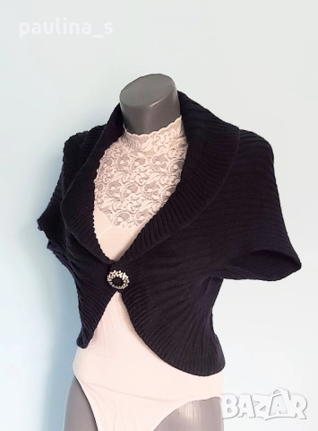 Четири различни броя / Дамски вълнен топ тип блуза, елек, жилетка , снимка 14 - Корсети, бюстиета, топове - 51837616