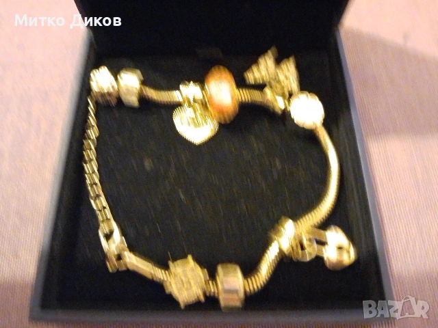 Гривна верижка Сваровски#5, снимка 4 - Гривни - 53798384