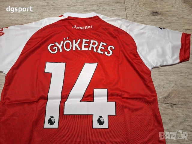 Футболна фланелка на Арсенал #Виктор Гьокереш#14#сезон 25/26!, снимка 2 - Футбол - 52215815