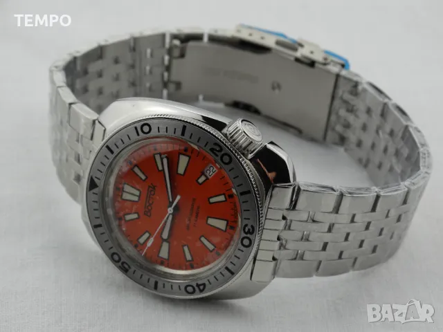 ВОСТОК АМФИБИЯ АВТОМАТИЧЕН-"ORANGE" ref: 70085В, снимка 2 - Мъжки - 48082148