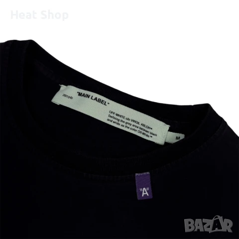 Мъжка тениска Off-White Logo T-Shirt, снимка 3 - Тениски - 50895173