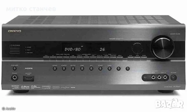 Продава се 7.1 канален ресийвър на ONKYO TX-SR 607 за 170EU., снимка 2 - Ресийвъри, усилватели, смесителни пултове - 56129663