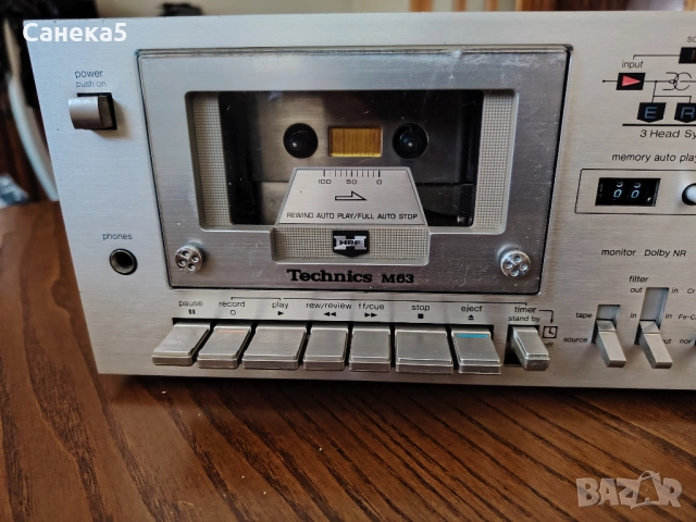 Technics RS-M63, снимка 11 - Декове - 50786036