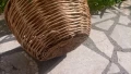 Две големи здрави кошници, ръчно плетени от едно време, снимка 4