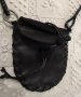 Малка черна кожена чанта кросбоди - Antonello Serio , снимка 7