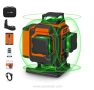 Лазерен нивелир TakamineTech с кръстосани линии, зелени лазерни диоди, 4 x 360 градуса, самонивелира, снимка 1