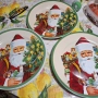 Големи Коледни керамични чинии, снимка 4