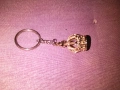 Метален ключодържател корона с кръстче нов, снимка 2