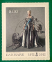 2018. Дания 2012 = “ История. 40 г. от коронацията на кралица Маргарете II.”, СТО, снимка 1 - Филателия - 44757021