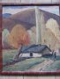 Картина на известния Борис Колев , масло, картон , подписана, снимка 2