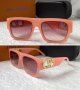 Louis Vuitton 2023 висок клас слънчеви очила унисекс розово, снимка 1