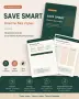 SAVE SMART дигитален планер за спестяване 30 стр PDF, снимка 1
