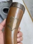 Страхотен голям масивен меден рог - бакър - Уникат, снимка 5
