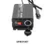 Конвертор на напрежение за гнездо на запалка DC 24V-12V 200W USB, снимка 3