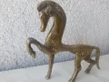 Кон, бронз, рядък,фигура, статуетка, етруски,винтидж, снимка 6