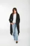 Дамско Палто Michele coat - Черно, снимка 2