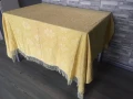 Покривка за маса /легло  с ресни – чисто нова, размер 200/140см, снимка 2