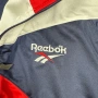 Винтидж спортно горнище Reebok - Тъмносиньо / Червено / Бяло - Размер L, снимка 6