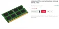 Рам памет за лаптоп 8GB DDR3 Kingston ValueRAM - KVR16LS11/8, снимка 3