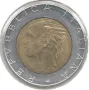 Italy-500 Lire-1991 R-KM# 111, снимка 2