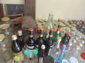 Бутилки с винтови и пластмасови капачки и с тапи разнообразни в отлично състояние, снимка 9